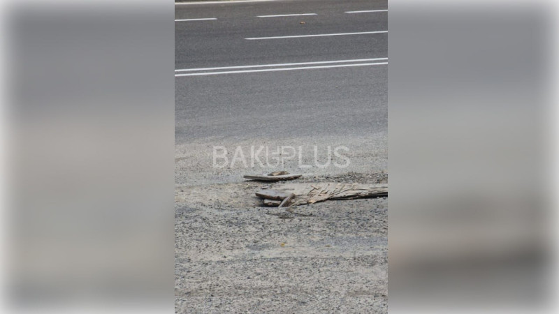 Bakının mərkəzində açıq lük təhlükə mənbəyinə çevrilib