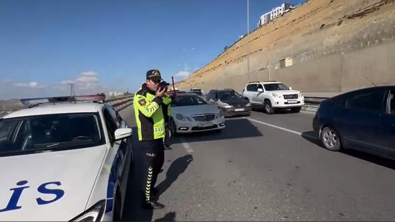 Təhlükəli yolla bağlı DYP-dən açıqlama - VİDEO