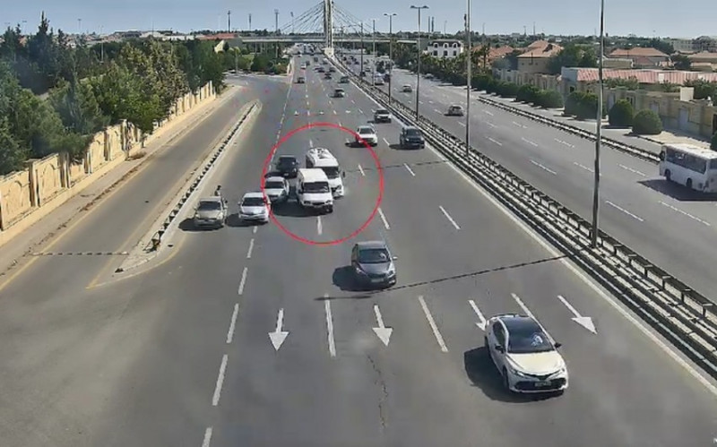 Ötən doqquz ayda videomüşahidə kameraları Bakıda 1 500-ə yaxın yol qəzasını qeydə alıb