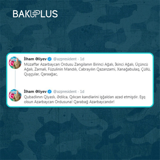 Vətən Müharibəsinin xronikası: 32-ci gün