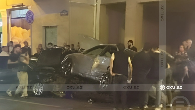 Bakıda ağır yol qəzası baş verib