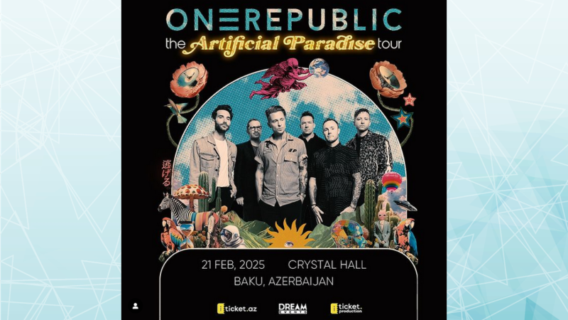 “OneRepublic” Bakıda konsert verəcək
