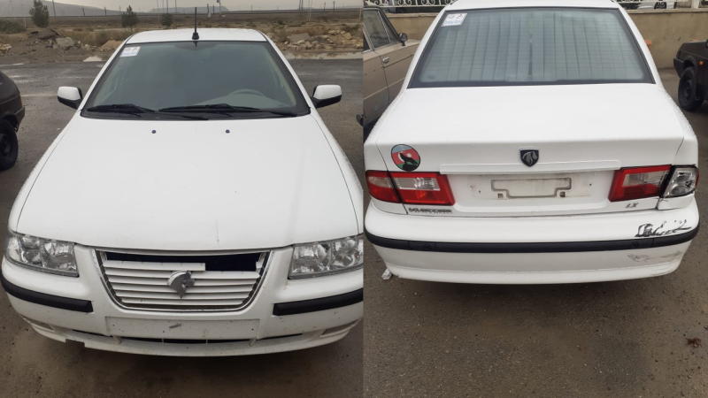 Avtomobili nömrəsiz sürən və polisə müqavimət göstərən şəxs saxlanılıb