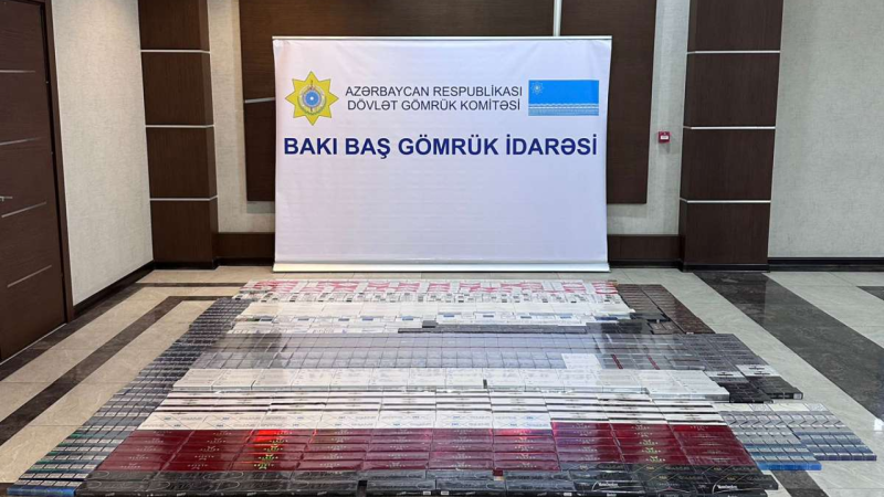 Bakıda aksizsiz siqaretlər tapılıb
