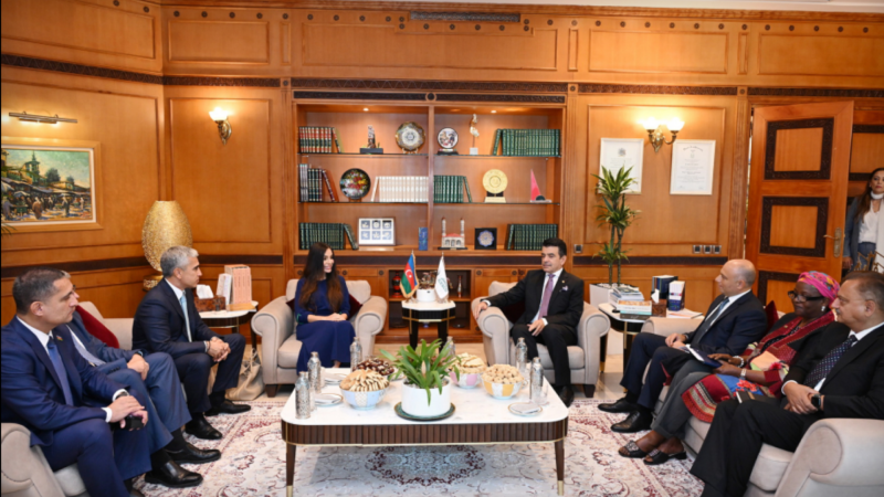 Heydər Əliyev Fondunun vitse-prezidenti Leyla Əliyeva ICESCO-nun qərargahında olub