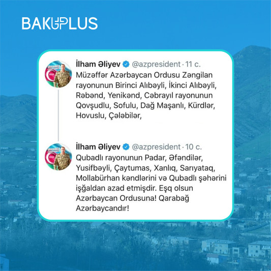 Vətən Müharibəsinin xronikası – 29-cu gün