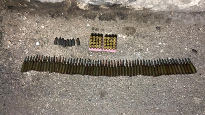 Bakıda hərbi sursatlar aşkarlanıb - VİDEO