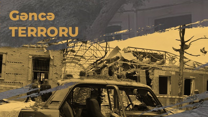 Ermənilərin Gəncəni üçüncü dəfə bombalamasından dörd il ötür   