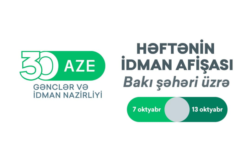 Həftəlik idman afişası açıqlanıb
