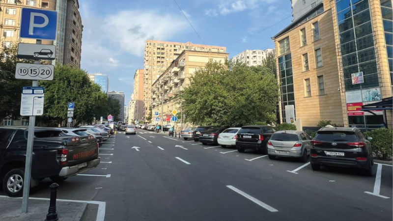 Bakıda yeni parklanma məntəqəsi salınıb