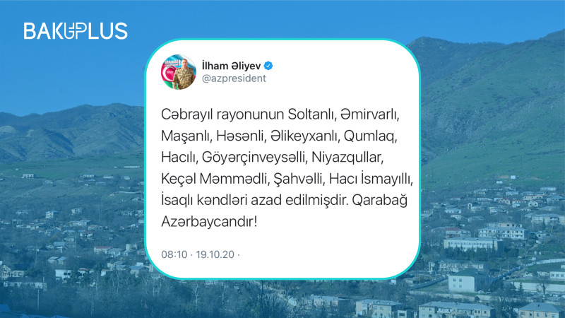 Vətən Müharibəsinin xronikası – 23-cü gün