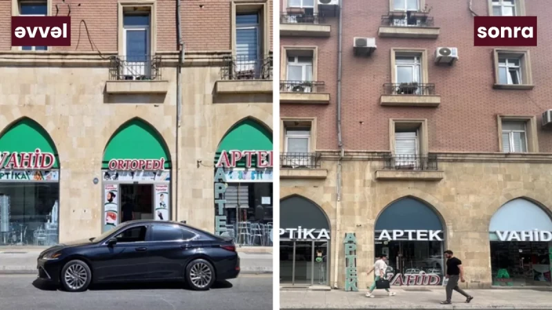 10 minə yaxın reklam lövhəsi söküldü - FOTOLAR