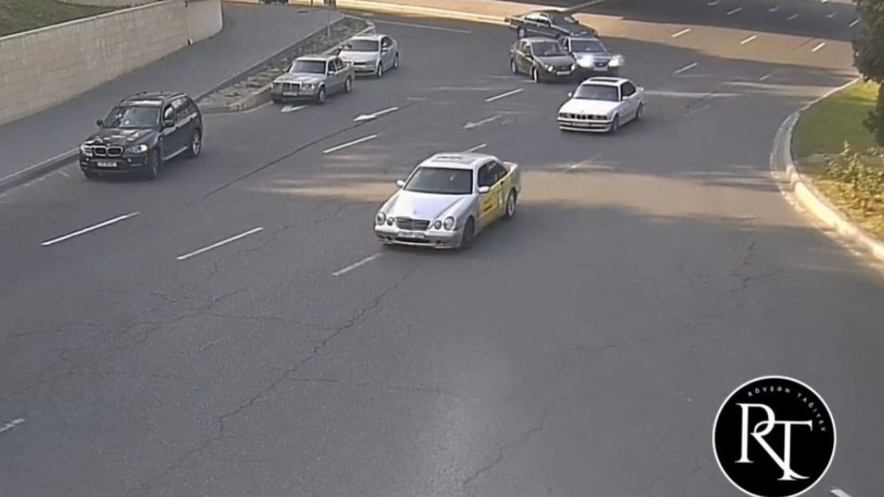 Bakıda baş verən qəzanın ANBAAN GÖRÜNTÜLƏRİ