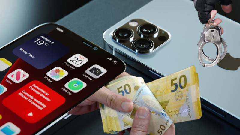 Bakıda 170 minlik “İphone” “atan” şəxs yenidən məhkəmədə