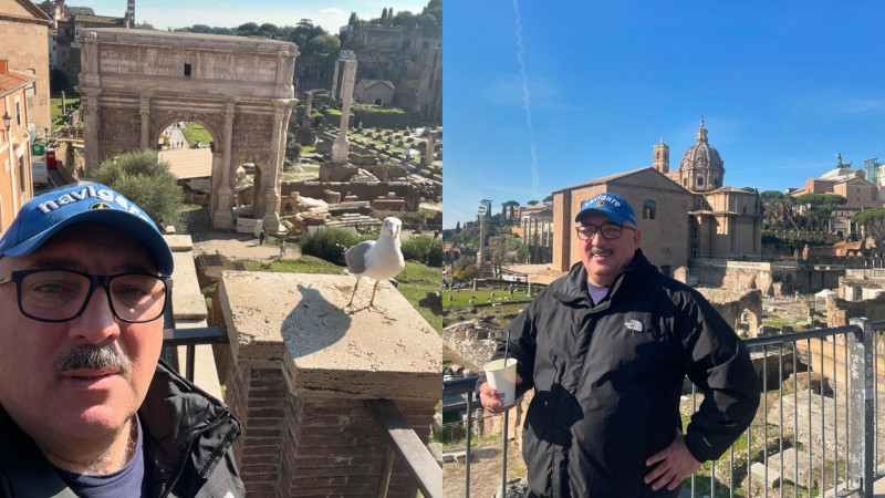 “Bakılı oğlan” İtaliyadan görüntülər paylaşdı