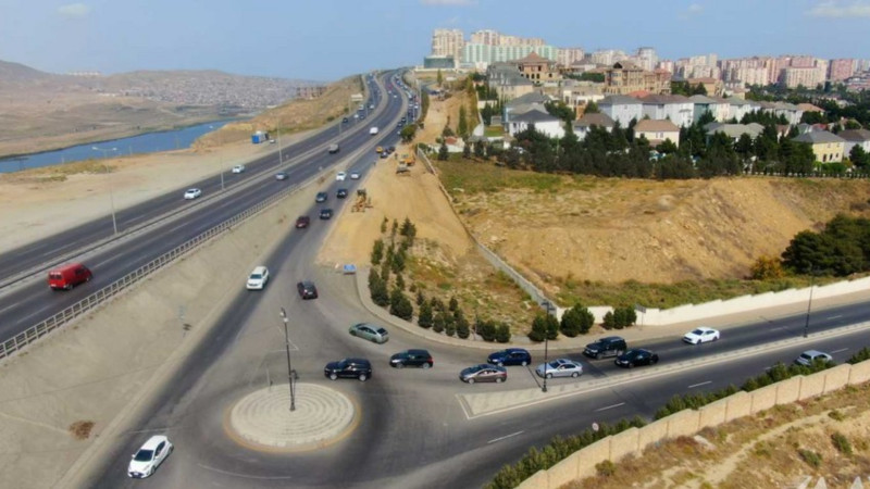 Bakıda daha bir yol genişləndirildi - VİDEO