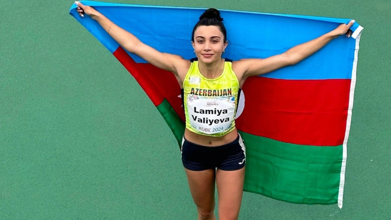 Lamiyə Vəliyeva afrikalı idmançı ilə evləndi 