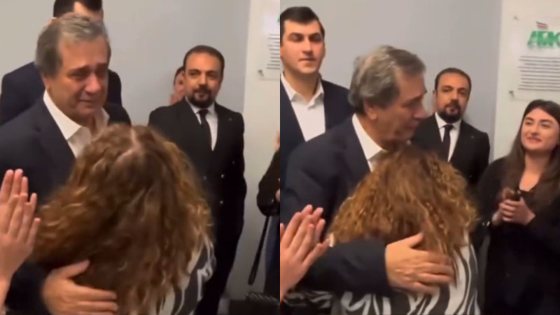 Siyavuş Kərimi gözyaşlarını saxlaya bilmədi – Tələbələr rektoru belə yola saldı + VİDEO