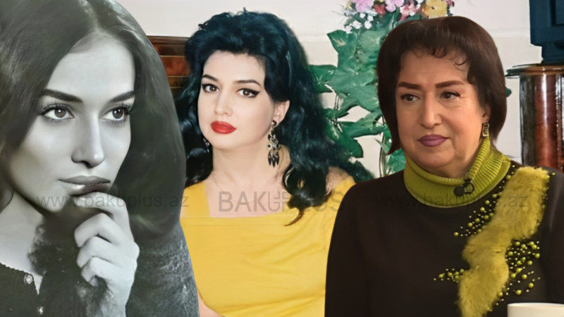 Müğənni Ruhəngiz Musəvi arxiv fotonun tarixindən danışdı - FOTO 