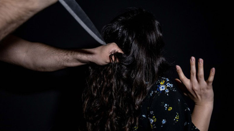 46 yaşlı qadın öldürüldü - 27 yaşlı oğlu saxlanıldı