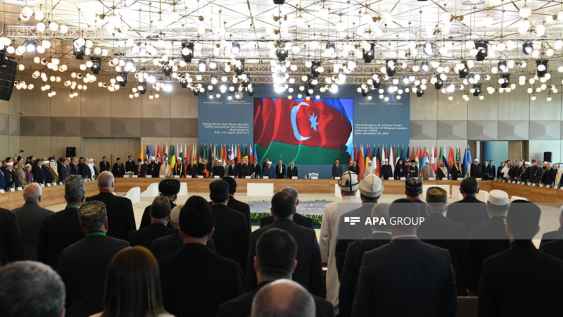 Bakıda Dini Liderlərin Qlobal Sammiti keçirilir
