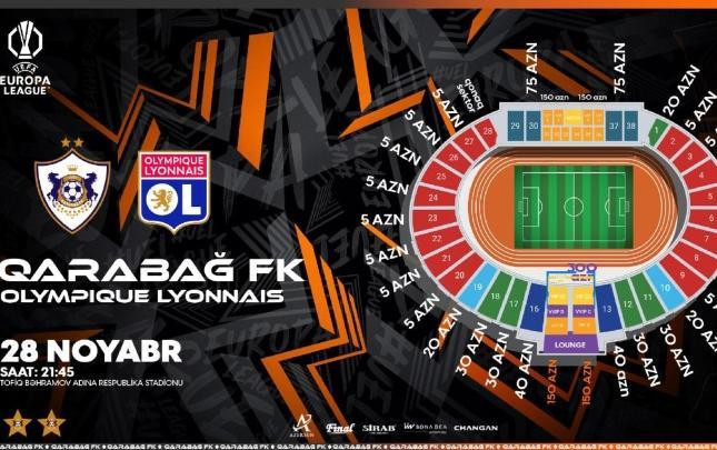 Qarabağ - Lion görüşü üçün biletlər satışa çıxarıldı - FOTO