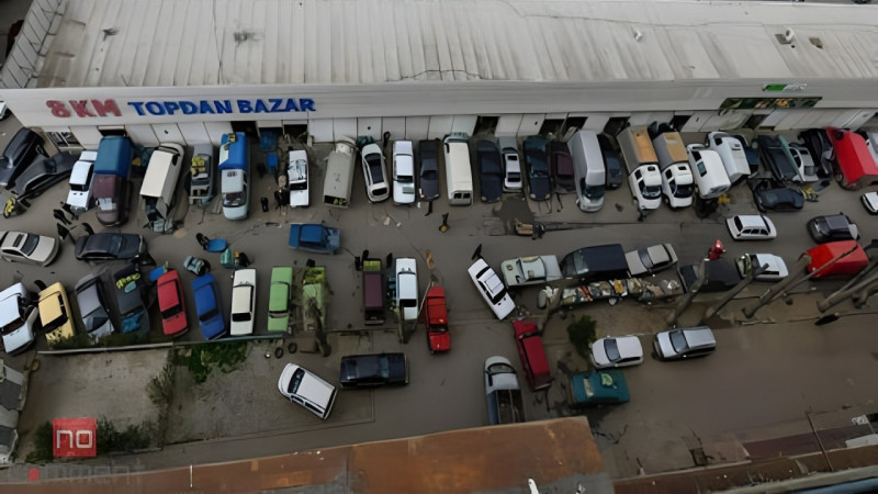 8-ci kilometr bazarında ÖLÜM