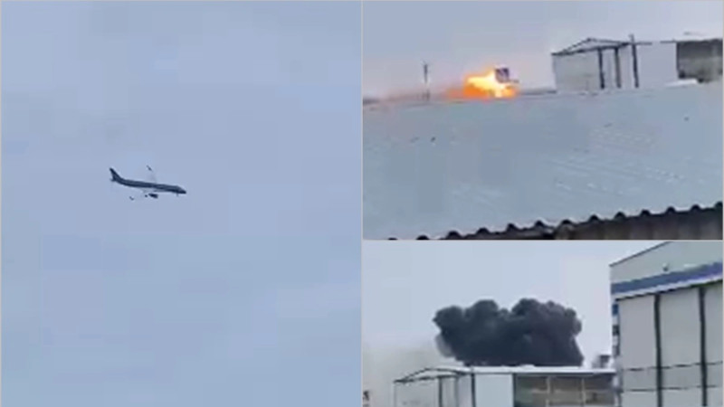 Bakı-Qroznı təyyarəsi qəzasında 12 nəfər sağ qalıb - İDDİA + YENİLƏNİB+ VİDEO