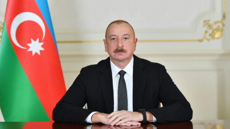 Prezident İlham Əliyev təyyarə qəzası ilə bağlı başsağlığı verdi - FOTO