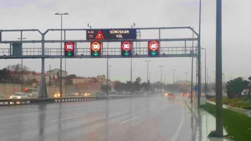 Zığ dairəsi-Hava Limanı yolunda sürət həddi endirildi 