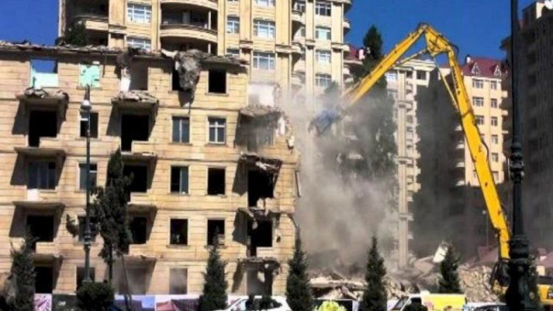 Evləri sökülən sakinlər MTK-dan nə istəyirlər? - VİDEO 