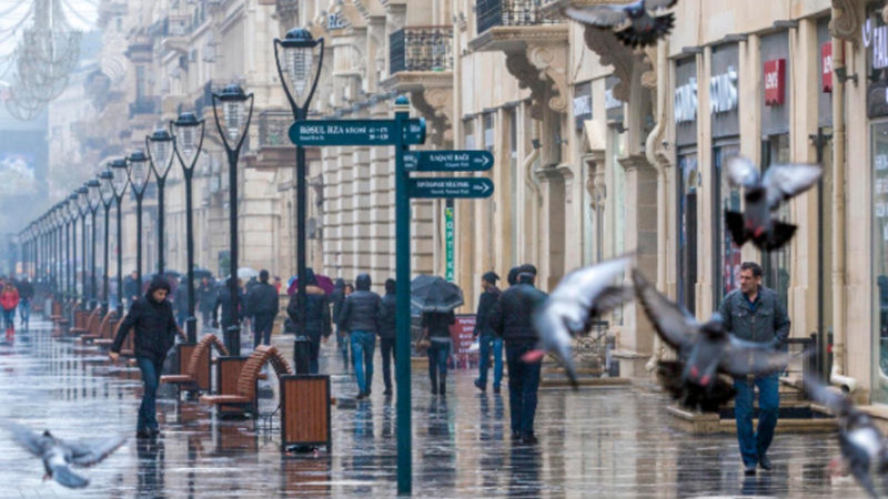 Sabah Bakıda yağış yağacaq  - PROQNOZ 