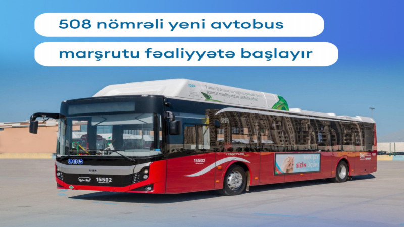 Bakıdan Saray qəsəbəsinə yeni marşrut xətti açılıb