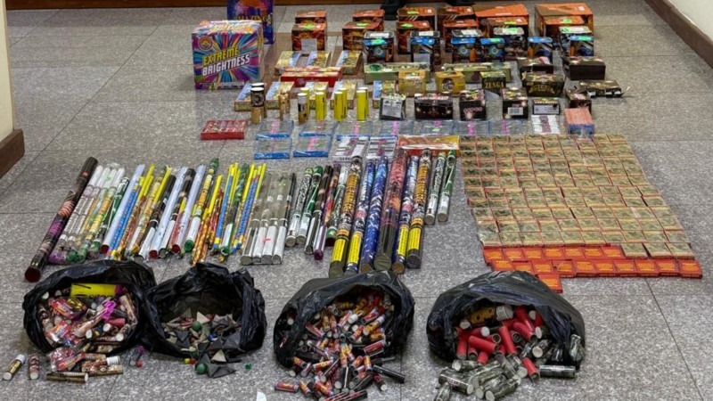 Bakıda pirotexniki vasitə satan şəxs saxlanılıb 