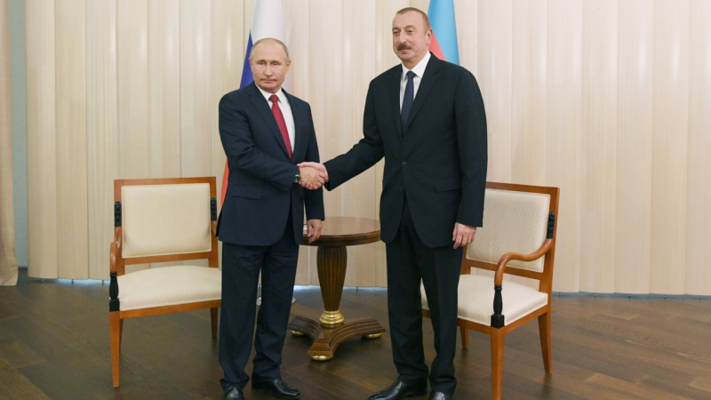 Prezident İlham Əliyev Vladimir Putinə zəng edib