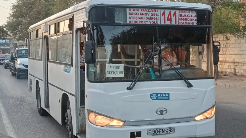 141 nömrəli marşrutdan narazıların sayı artır