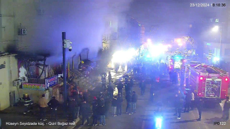 Nəsimidə yanğın olub