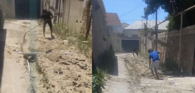 Əmircan sakinlərindən ŞİKAYƏT: Deyirlər, kanalizasiya çəkməyə pulumuz yoxdur