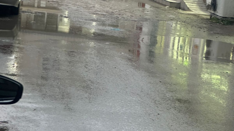 NZS qəsəbəsində su xəttindəki problem aradan qaldırıldı - YENİLƏNİB + FOTO