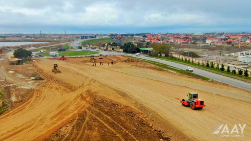 Bakıda yeni yol qovşağı inşa edilir
