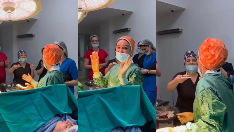 Əməliyyat zamanı doğum gününü qeyd edən həkim işdən KƏNARLAŞDIRILDI