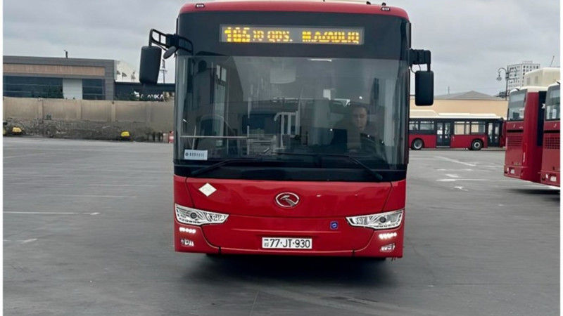 AYNA: Bakıda 165 nömrəli marşrutun avtobusları yenilənir
