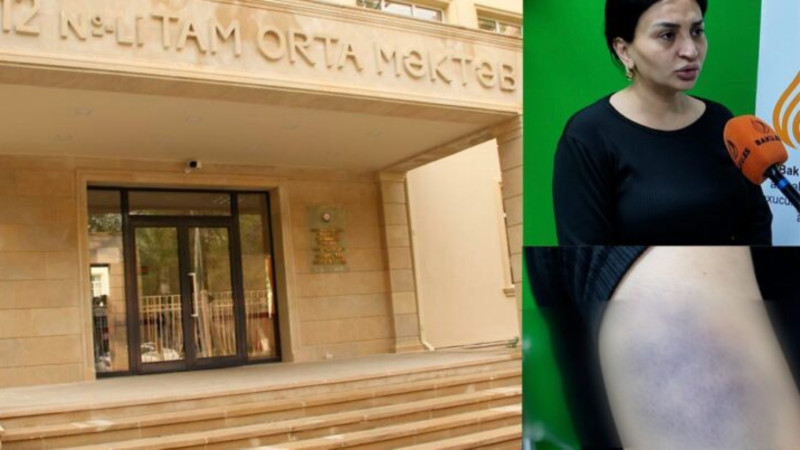 212 saylı məktəbin direktoru valideyni döyməkdə ittiham olunur – ŞİKAYƏT