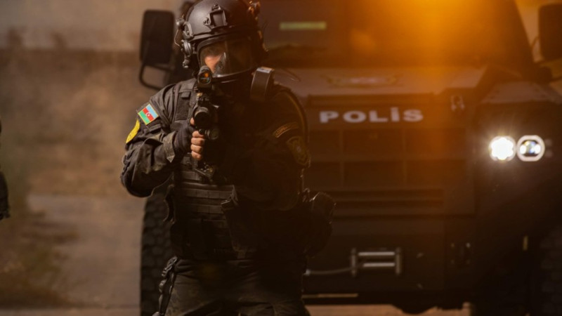 Polisə silahlı müqavimət göstərən şəxs zərərsizləşdirilib 