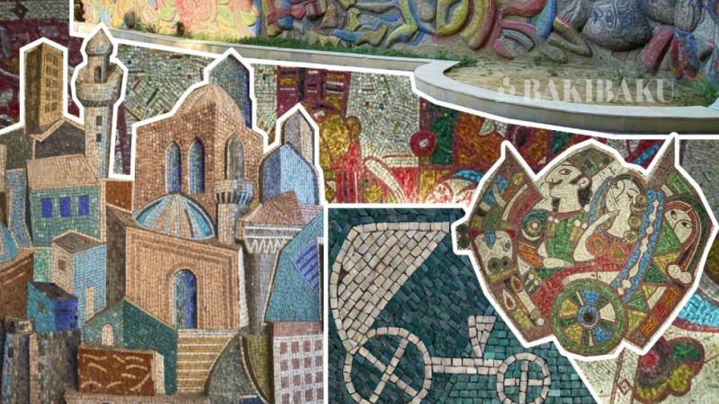 Leyla Əliyevanın təşəbbüsü ilə Bakıda mozaika kompozisiyalarının restavrasiyası aparılacaq