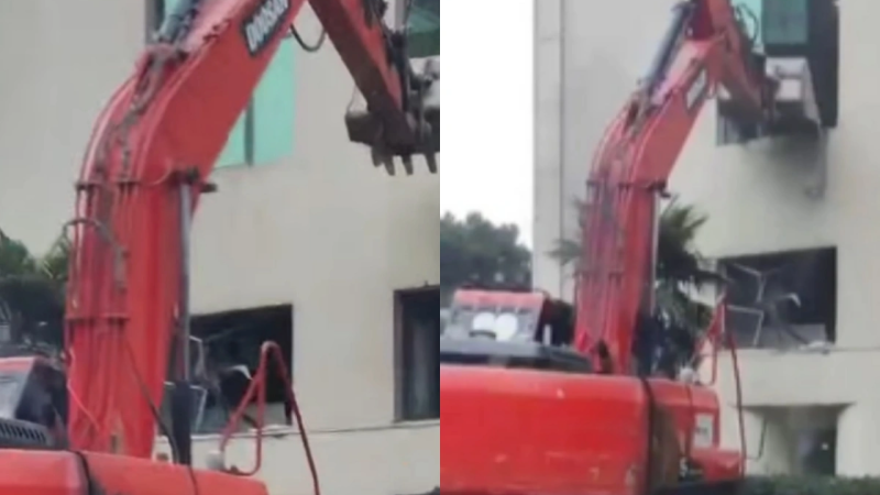 Şuşa restoranının yanındakı digər məşhur obyektlər də sökülür