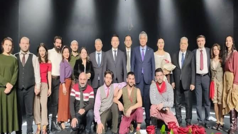 Azərbaycan Dövlət Pantomim Teatrı Qırğızıstanda qastrolda olub