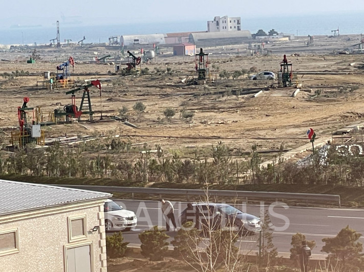 Bayılda iki avtomobil toqquşub - FOTO 