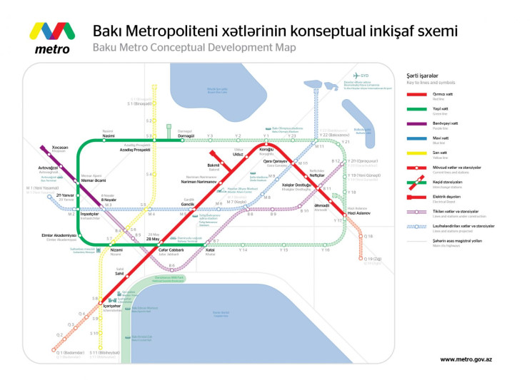 Bakıda çox şeyi dəyişəcək yeniliklər - Metro xətləri nə vaxt ayrılacaq? Bakıda çox şeyi dəyişəcək yeniliklər - Metro xətləri nə vaxt ayrılacaq?