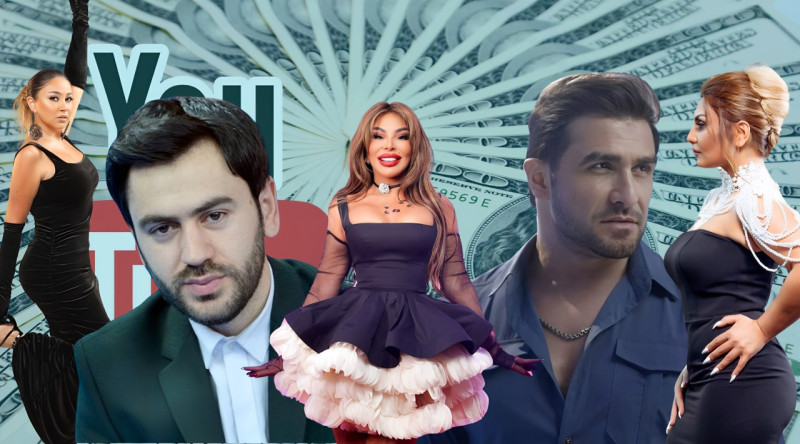 YouTubedan ən çox pul qazanan azərbaycanlı müğənnilər - SİYAHI